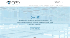 Desktop Screenshot of exemplifygroup.com